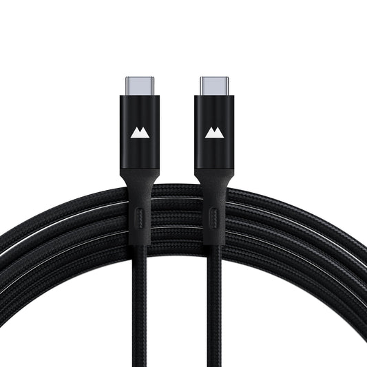 Samsung Galaxy Google Pixel certified charging cable USB-C to USB-C safe quick fast charging long-lasting cable Apple Macbook iPad laptops | 3m