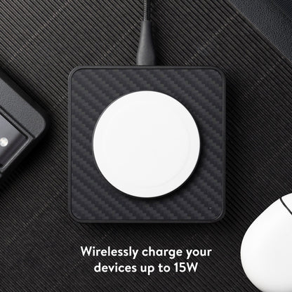 Revolutionary super-fast charging pad: Transform the way you power up. Effortlessly charge your devices at blazing speeds with this cutting-edge charging pad.